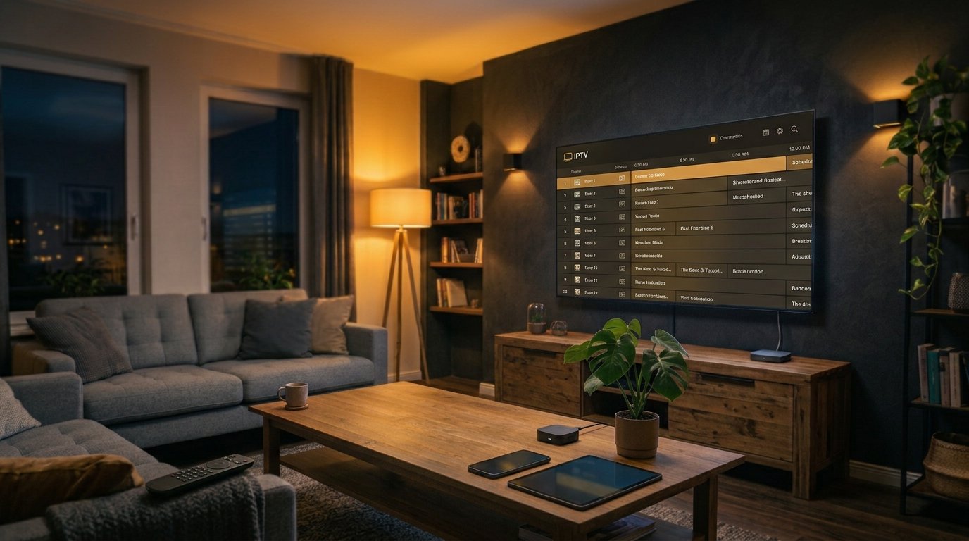 IPTV auf dem Smart TV mit Programmführer