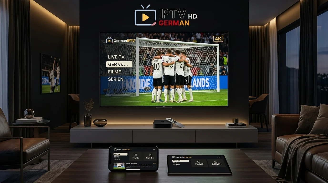 IPTV auf Apple TV, iPhone und iPad mit GermanIPTV HD
