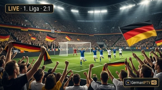 Bundesliga live schauen mit IPTV Deutschland – GermanIPTV HD