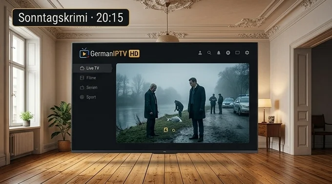 Sonntagskrimi und deutsche Serien im IPTV Abo – GermanIPTV HD